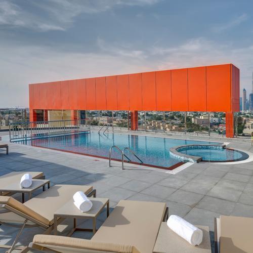 Urban Al Khoory Hotel Dubái Exterior foto